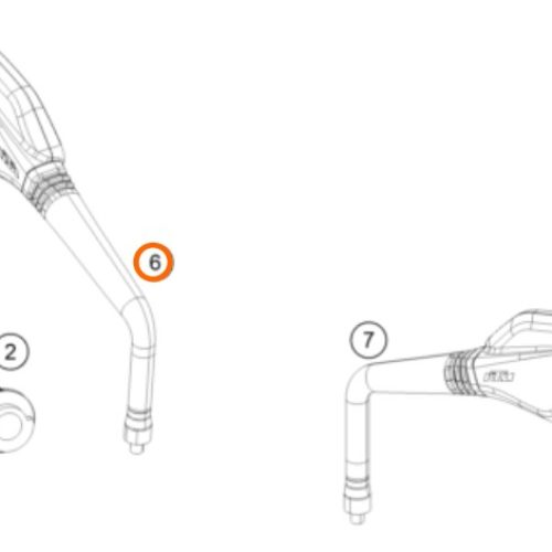 ESPEJO DERECHO DUKE 250/390 17-19