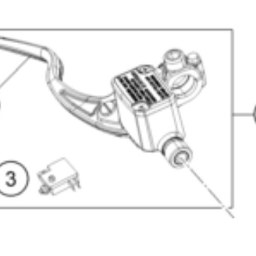 MANIGUETA DE FRENO 250 DUKE 17-21