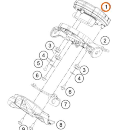 VELOCIMETRO 250 DUKE SIN ABS 17-21