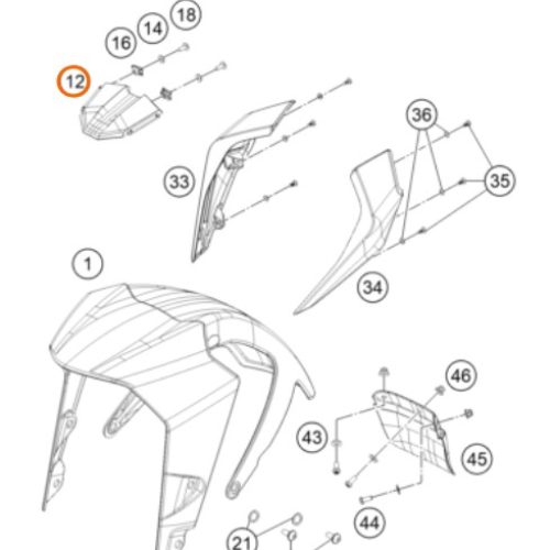 MASCARILLA DE FARO 250 DUKE CENTRAL 17-19