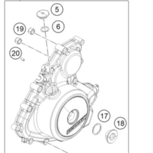 TAPA DE ENCENDIDO 390 DUKE/ADV 20-22