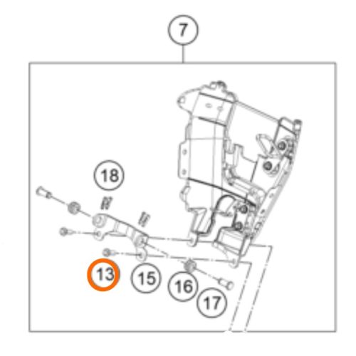 PERNO M6X16 200/390 DUKE/RC
