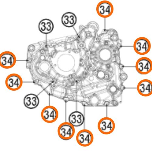 PERNO M6X40 200 DUKE 12-17