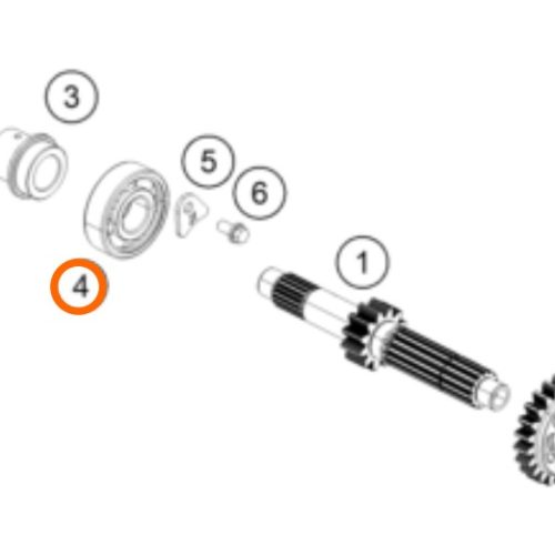 RODILLO DE SELECTOR 390 DUKE