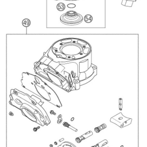 CABEZOTE 125 SXS 02-07