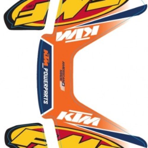 KIT DE ADHESIVOS DE ESCAPE FMF